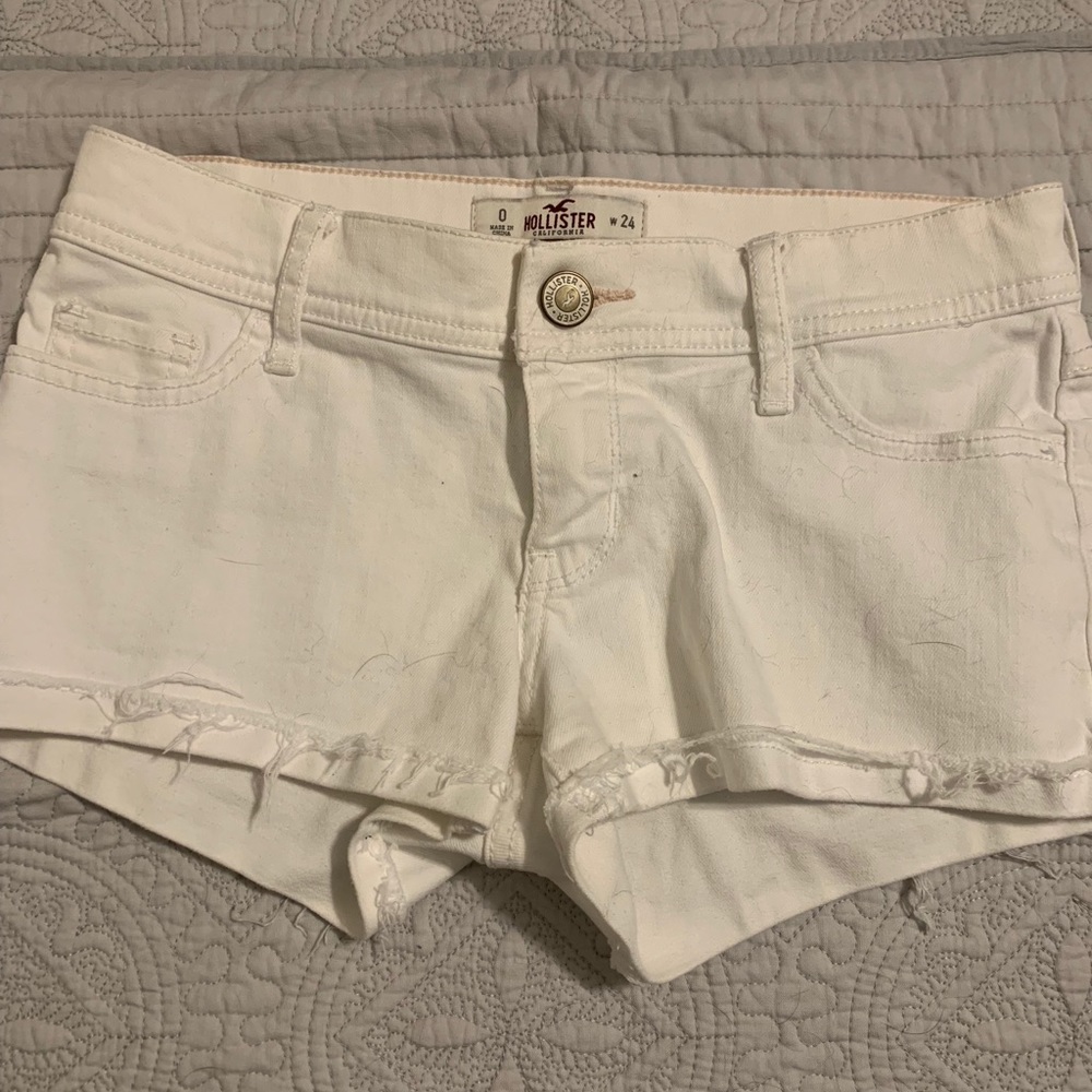 hollister regular rise shorts